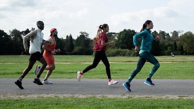 Group of runners